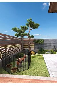 Katlanır Metal Köpek Oyun Alanı , Evcil Hayvan Oyun Eğitim Alanı , Köpek Çiti , Tavşan Çiti ürün fotoğrafı