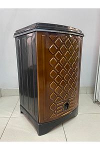 Eskişehir Soba Köşeli Uyuyan Soba Odun Kömür Sobası Önden Delikli Soba Çift Sac Korumalı ürün fotoğrafı