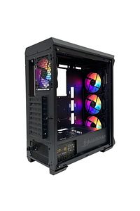 Guardian 4x12cm Frgb Led Fanlı, Full Cam Yan Ve Mesh Ön Panel, Usb 3.0 Bilgisayar Kasası ürün fotoğrafı
