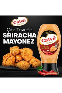 Gurme Mayonezler Sriracha 240g X1 Trüflü Mayonez 235g X1 Pesto 235g X1 ürün fotoğrafı
