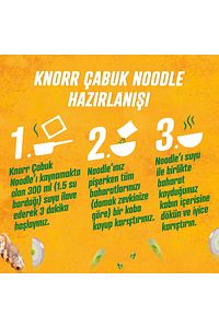 Çabuk Tavuk Çeşnili Noodle 66 gr X 8 Adet ürün fotoğrafı