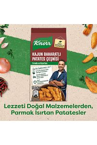 Kajun Baharatlı Patates Çeşnisi 60g X1 Pul Biber 65g X1 Karabiber 60g X3 ürün fotoğrafı