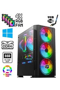 Damage X40 Ryzen 7 5700X 32GB RAM 1TB M.2 Nvme SSD Rtx4060 8GB 27" 240Hz Oyuncu Masaüstü Bilgisayar ürün fotoğrafı