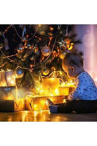 Gün Işığı Işık Pirinç 10 Metre 100 Led Li Yılbaşı Ağaç Işık Nişan Işıkları ürün fotoğrafı