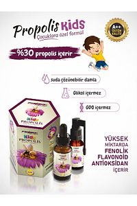 Kids Çocuklara Özel Propolis Suda Çözünebilir ( Sprey - Damla ) 30 ml ürün fotoğrafı