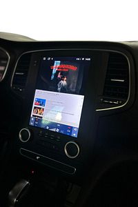 Renault Megane 4 Tesla Çerçeveli Android 12 Multimedya Carplay 4gb Ram 64gb Hdd Navigasyon Ekran ürün fotoğrafı