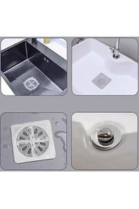 Banyo Duş Gider Süzgeci Gider Kapagı Gider Saç Tuy Kıl Toplayıcı Gider Koruma Filesi 10 Adet ürün fotoğrafı