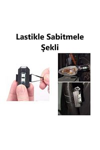 7 Renk Mini Led Şarjlı 45w Dron Scooter Bisiklet Motosiklet Araba Çakarlı Led Uyarı Işığı ürün fotoğrafı