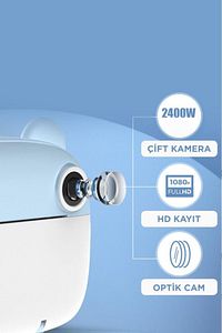 Cmr14 Mavi Dijital Video Fotoğraf Çocuk Kamerası Anlık Termal Resim Kağıt Baskılı Yazıcı ürün fotoğrafı