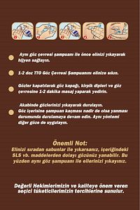 GÖZ ÇEVRESİ ŞAMPUANI 125 ML ürün fotoğrafı