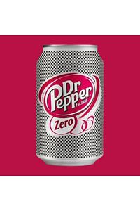 Dr Pepper Zero 330ml ürün fotoğrafı