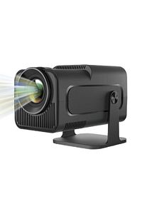 Hy320 Siyah Taşınabilir Sinema Projektörü 4k 1080p Ev Sineması Bluetooth Android Projeksiyon ürün fotoğrafı