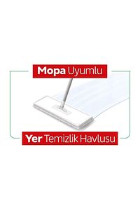 Easy Clean Beyaz Sabun Katkılı Mopa Uyumlu Yer Temizlik Havlusu&mendili 50 Yaprak ürün fotoğrafı