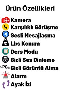 Q19 Akıllı Saat Çocuk Takip Saati Mor ürün fotoğrafı