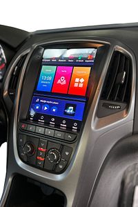 Opel Astra J Tesla Çerçeveli Android 12 Multimedya Carplay 4gb Ram 64gb Hdd Navigasyon Ekran ürün fotoğrafı