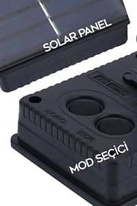 Dekoratif Top Led Solar Balkon Teras Ağaç Bahçe Aydınlatması 7 Metre 50 Rgb Su Geçirmez ürün fotoğrafı