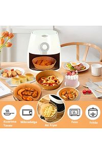 Airfryer Pişirme Kağıdı Xiaomi Grundig Fritöz Pişirme Kağıdı Airfrey Yagli Kagit Pisirme Kagidi ürün fotoğrafı