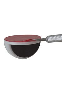 Yarım Ay Kendinden Yapışkanlı Beyaz Plastik Kapı Stoperi / Durdurucu / Tutucu Tamponu 5 Adet ürün fotoğrafı