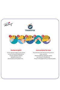 Yarım Ay Kendinden Yapışkanlı Beyaz Plastik Kapı Stoperi / Durdurucu / Tutucu Tamponu 5 Adet ürün fotoğrafı