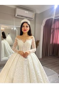 Prenses gelinlik ürün fotoğrafı