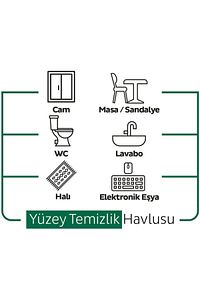 Easy Clean Yüzey Temizlik Havlusu&mendili 12x100 (1200 YAPRAK) ürün fotoğrafı