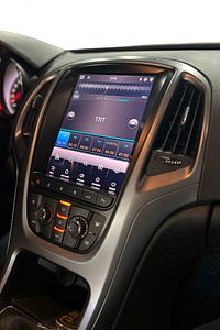 Opel Astra J Tesla Çerçeveli Android 12 Multimedya Carplay 4gb Ram 64gb Hdd Navigasyon Ekran ürün fotoğrafı