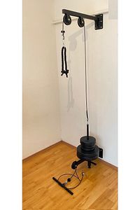 Duvar Tipi Cable Crossover Lat Puldown & Pushdown ,row ,biceps ,triceps Omuz Çalışma Istasyonu ürün fotoğrafı