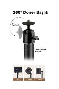 PA305 Ayaklı Projeksiyon Tripod 90 - 135cm Ayarlanabilir Yükseklik Karbon Çelik ürün fotoğrafı