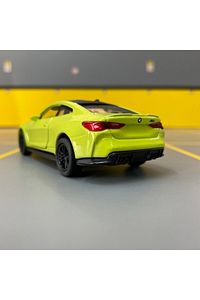 Bmw M4 1/36 Ölçek Diecast Metal Model Araba Oyunca Araba ürün fotoğrafı