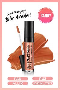 Lıquıd Illumınator Aydınlatıcı Allık 3 In 1 Candy ürün fotoğrafı