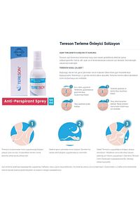 El,ayak, Koltuk Altı Terleme Önleyici Ve Ter Kokusuna Karşı Koruma Antiperspirant Sprey 50 ml ürün fotoğrafı