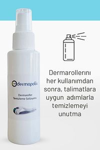Dermaroller Temizleme Solüsyonu 100ml - Dermaroller Için Dezenfektan Temizlik Sıvısı ürün fotoğrafı