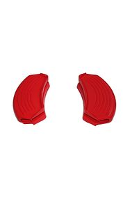 Silikon Tencere Tava Tutacağı Yanmaz Yapışmaz Tutamaç Set Kırmızı 9x4 Cm ( 1 Set 2 Adetten Oluşur ). ürün fotoğrafı