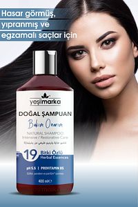 Doğal Bakım Onarım Şampuanı- , Kaşıntı Ve Problemli Saç Için Organik- Vegan Şampuan ürün fotoğrafı