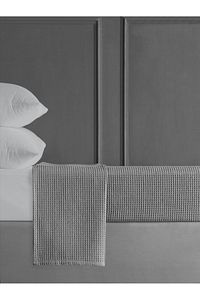 Tek Kişilik Pike, Waffle Petek Desenli, Mevsimlik Yatak Örtüsü 160x230cm ürün fotoğrafı