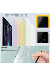 iPad 7 8 9.Nesil 10.2 inç Uyumlu Mıknatıslı Mat Kağıt Hissi Çizim Paperlike Tak Çıkar Ekran Koruyucu ürün fotoğrafı