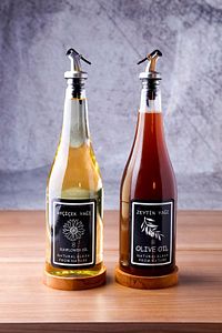 2'li Damlatmaz Yağlık 1000ml - 2'li Damlatmaz Yağdanlık ürün fotoğrafı
