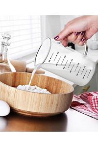 Cambu 600ml 3 Ü 1 Arada (ATEŞE DAYANIKLI) French Press Demlik, Ölçü Kabı ürün fotoğrafı