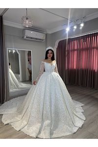 Prenses gelinlik ürün fotoğrafı