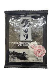 Sea Food Yaki Sushi Nori Yosunu 50 Yaprak ürün fotoğrafı