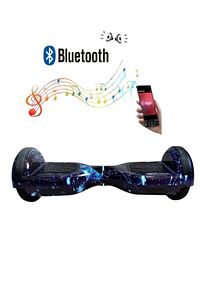Elektrikli Kaykay Full Ledli Hoverboard Bluetooth Hoparlörlü 6.5 Inch Çanta Hediyeli D12 ürün fotoğrafı