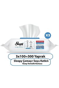 Easy Clean Çamaşır Suyu Katkılı Yüzey Temizlik Havlusu&mendili 3x100 (300 YAPRAK) ürün fotoğrafı