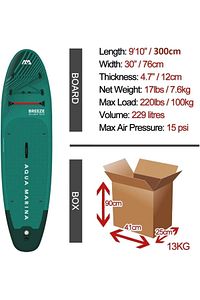 Aqua Marina Breeze Şişme Isup Stand-Up Paddle Board 300CM ürün fotoğrafı