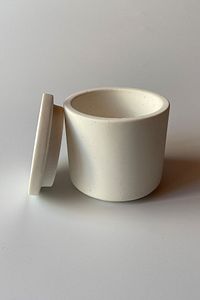Beton Tuzluk Kapaklı Beyaz ürün fotoğrafı