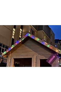 50 Led 7 Metre Renkli Solar Led Işık Güneş Enerjili Bahçe Teras Balkon Ağaç Aydınlatması Lambası ürün fotoğrafı