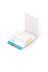 A6 Otokopili (MİNİ-CEP TİPİ) Sipariş Adisyon Fişi- Garson(20 Lİ PAKET) Numaralı ürün fotoğrafı