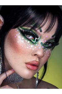 Jel Formlu Parlak Glitter -yougurt Galaxy ürün fotoğrafı