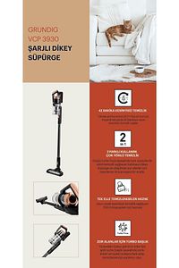 Vcp 3930 Dik Şarjlı Süpürge ürün fotoğrafı