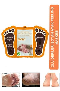 Soft Miracle Foot Peeling Pack - Ayak Soyucu Çorap Ölü Derileri Soyan Ayak Çorabı Peeling Maskesi ürün fotoğrafı