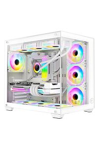 Mirage X32 Pro White Ryzen 7 5700X 32GB RAM 1TB M.2 SSD 8GB RTX4060 Sıvı Soğutmalı Oyun Bilgisayarı ürün fotoğrafı